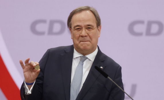Армин Лашет наследи Меркел като лидер на ХДС 