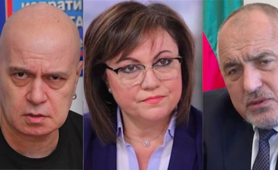 "Алфа Рисърч": ГЕРБ - 28,5%, БСП - 23,2%, Слави - 13,3%