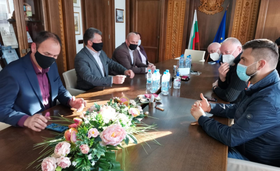 Росен Желязков се срещна с кмета на община Банско Иван Кадев 