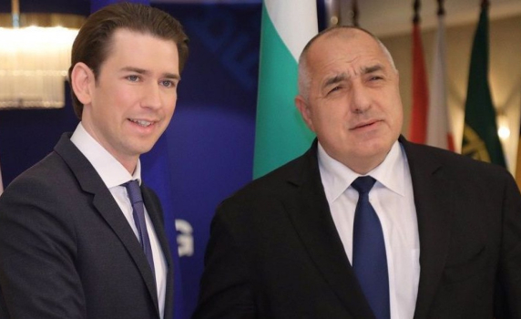 Курц към Борисов: Успех на изборите, благодаря ти за отличното партньорство