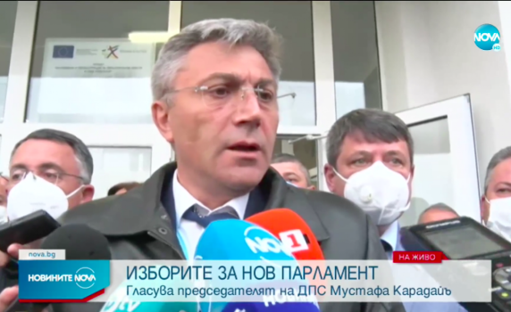 Карадайъ: Гласувах за рестарт на държавността