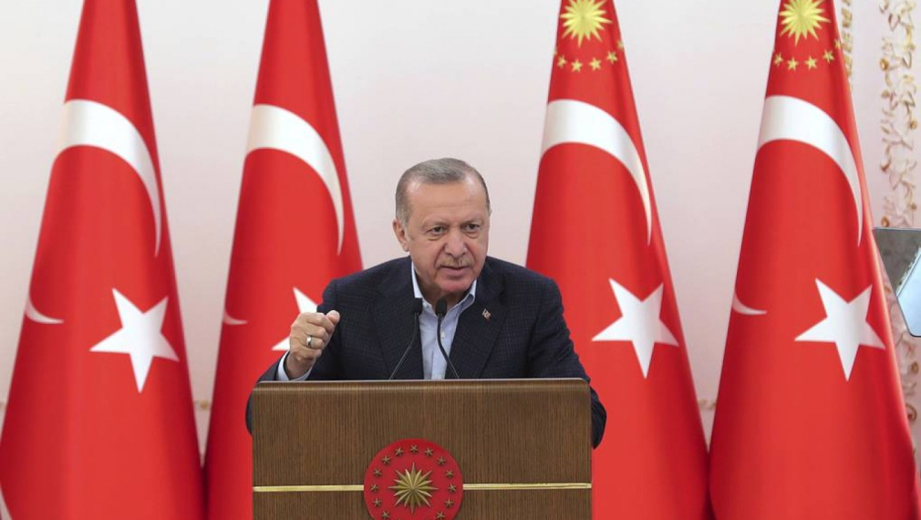 Ердоган обяви подкрепа за Палестина