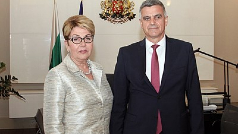 Стефан Янев прие посланика на Руската Федерация Елеонора Митрофанова