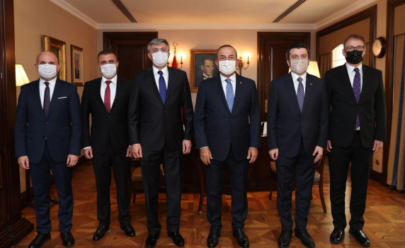 Делегация на ДПС се срещна с Мевлют Чавушоглу