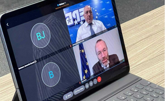 Манфред Вебер към Бойко Борисов: Битката не е за изборна победа, а за демокрация