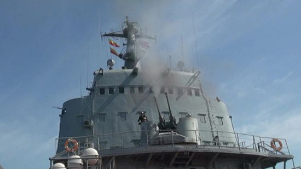  Учебни стрелби на руски кораби в Черно море по време на маневри на НАТО и Украйна (видео)