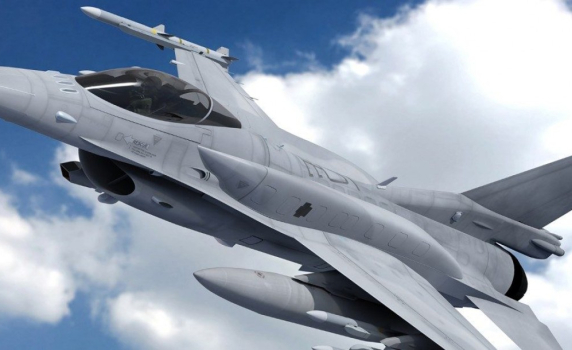 Белгийски F-16 се вряза в холандска авиобаза