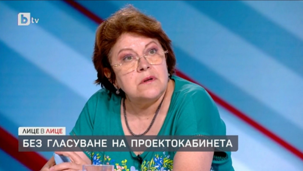 Татяна Дончева: Изходът е техническо правителство с участие на служебните министри