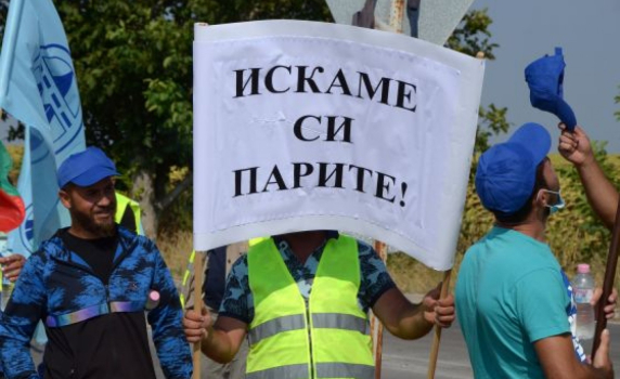 Строителни работници отново излизат на протести 