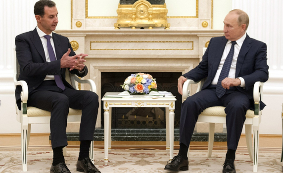 Путин прие Асад в Кремъл