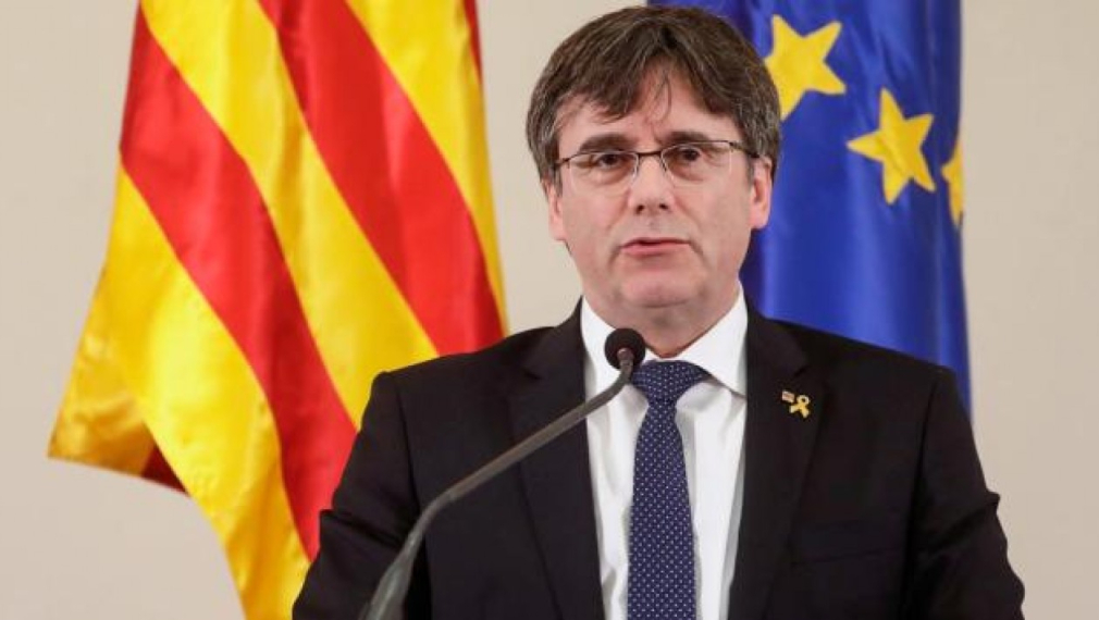 Бившият каталунски лидер Карлес Пучдемон е задържан в Италия