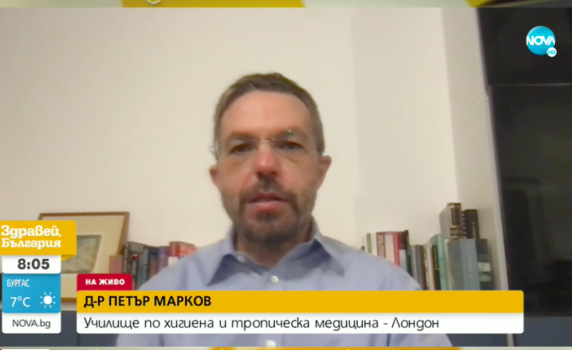 Д-р Петър Марков: До Коледа смъртните случаи от COVID може да станат 7 пъти повече