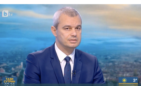 Костадин Костадинов: Ако зависеше от мен, нямаше да има зелен сертификат