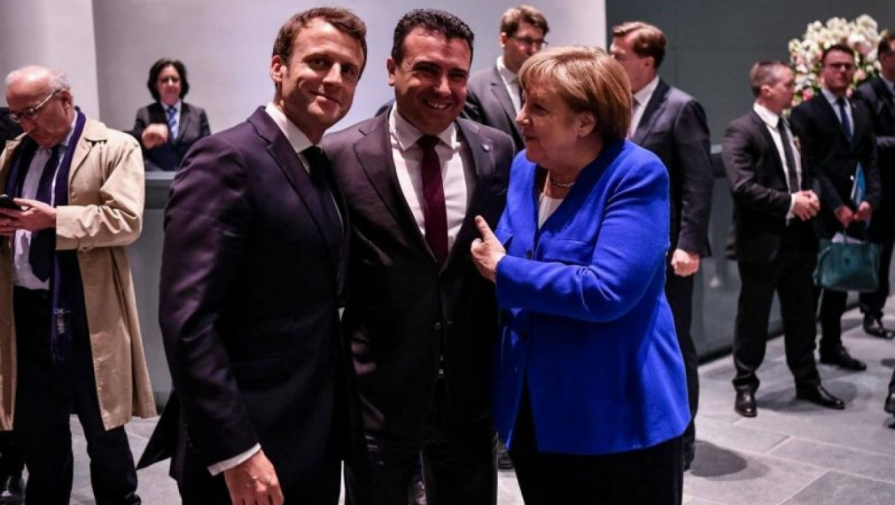 Меркел и Макрон убеждавали Заев да не подава оставка, уверили го за преговори с ЕС през декември