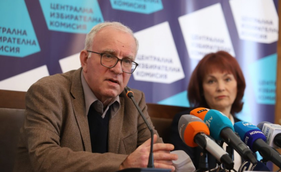 ЦИК: 100% преброяване на контролните разписки от машинния вот