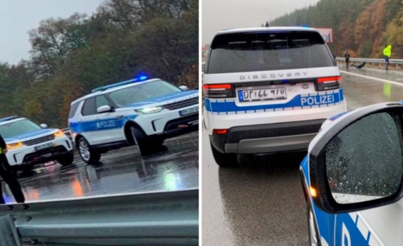  Германски полицаи отцепиха магистрала ”Тракия”, за да помогнат на катастрофирали
