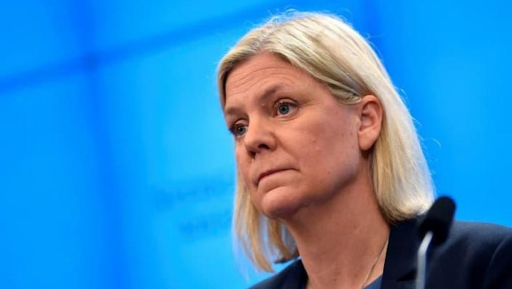 Първата жена премиер на Швеция подаде оставка, часове след като беше избрана