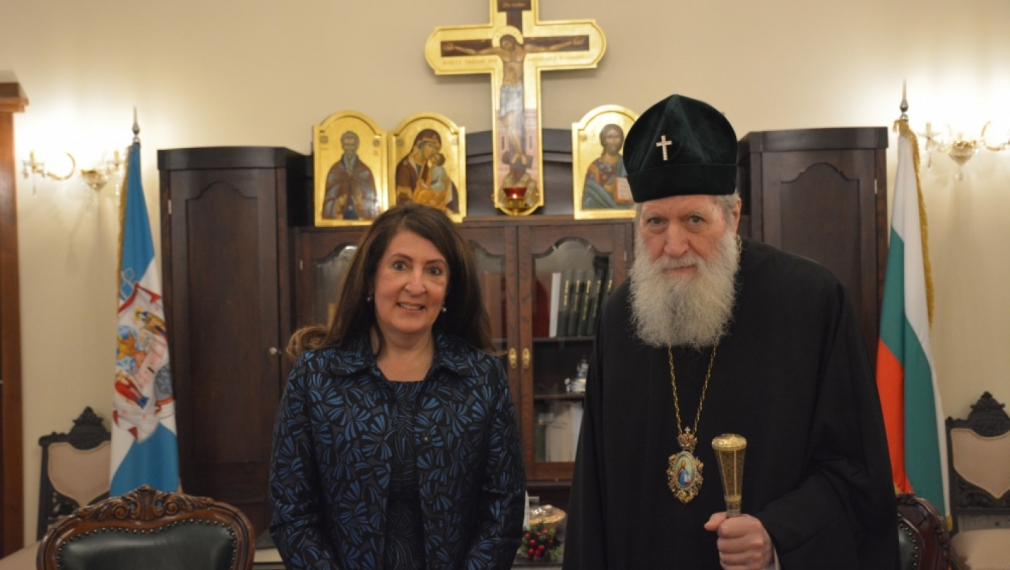 Българският патриарх Неофит прие посланика на САЩ Н. Пр. Херо Мустафа