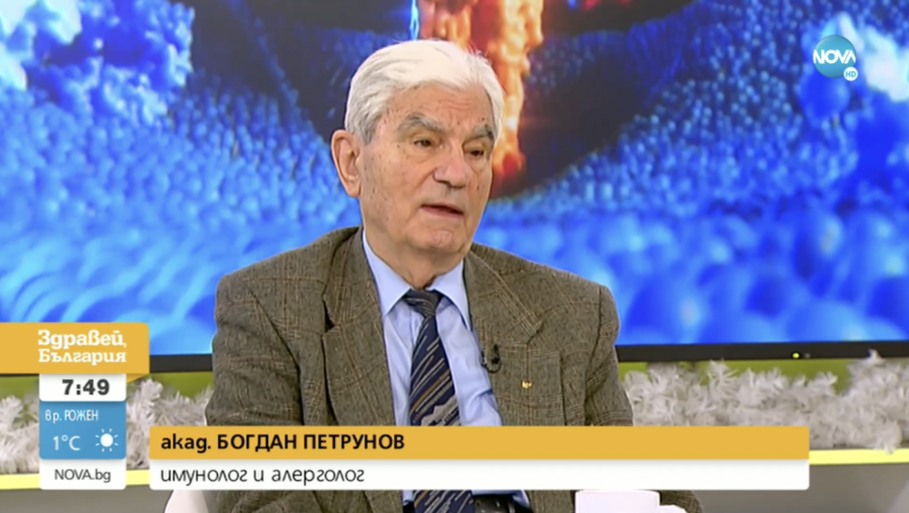 Акад. Петрунов: На здравната система няма да ѝ е леко с Омикрон