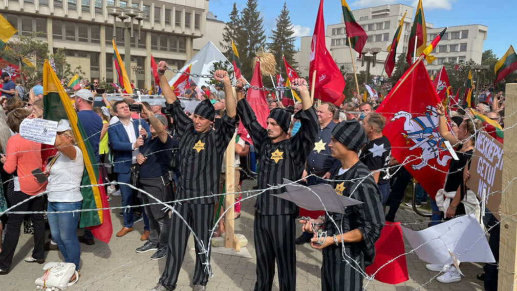 112 хиляди в Литва се обявиха против ковид ограниченията