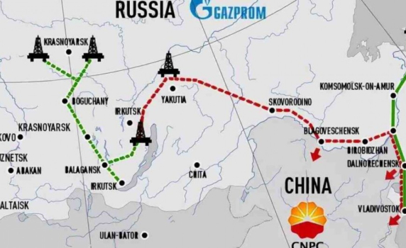 "Дейли Експрес": Русия може да надиграе Европа, като построи нов газопровод до Китай
