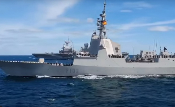 Елитна испанска фрегата отплава за мисия на НАТО в Черно море