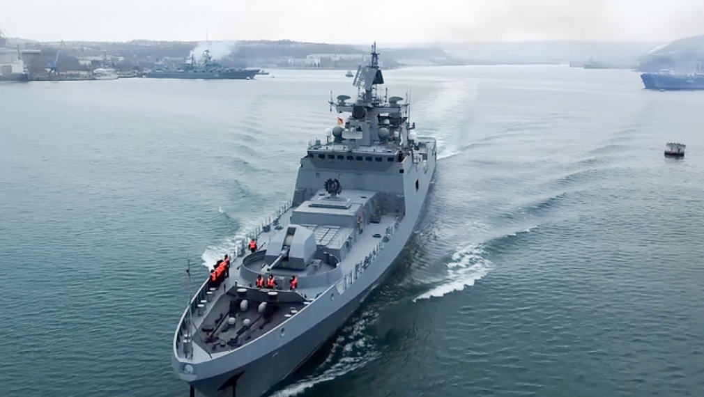 Над 20 руски кораба излязоха на учение в Черно море 