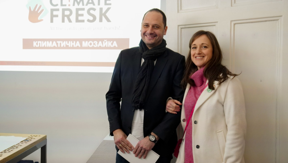 Петър Витанов и Маги Малеева в съвместна инициатива за климатичните промени   