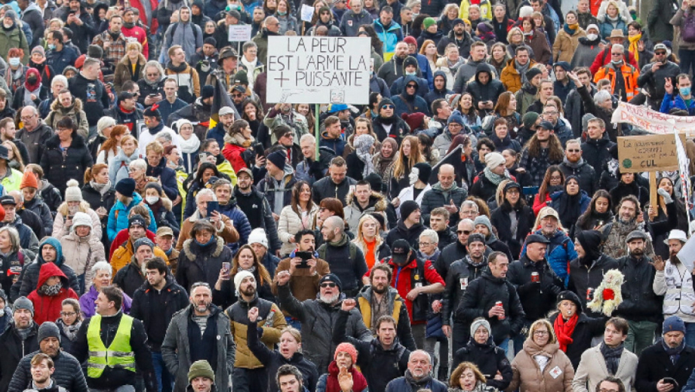 Брюксел се готви за „Европейски конвой на свободата“ на 14 февруари