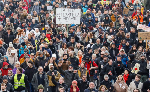 Брюксел се готви за „Европейски конвой на свободата“ на 14 февруари