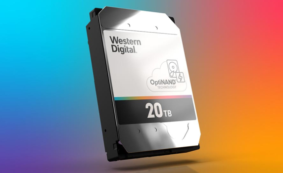 Твърдият диск Western Digital Ultrastar DC HC560 с обем 20TB вече се предлага в България