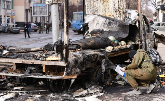 Русия: Украйна използва "Точка-У" с касетъчна бойна глава в Донецк. Загинаха десетки, включително деца