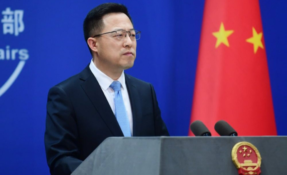 Джао Лиджиан: Китай се противопоставя на санкциите срещу Русия