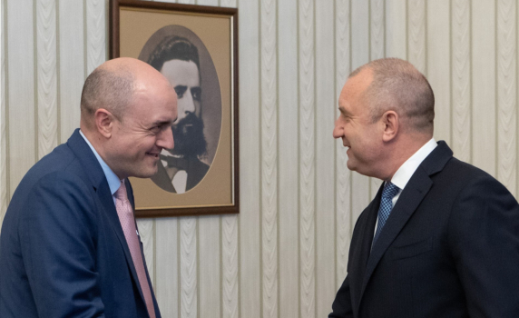 Румен Радев се срещна с президента на "Радио Свободна Европа /Радио Свобода" Джейми Флай