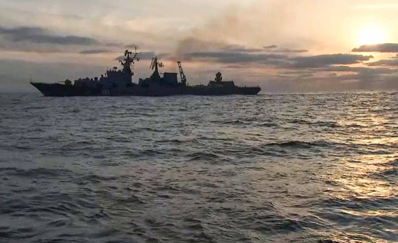 Мощни експлозии в Киев след потъването на крайцера „Москва“