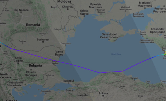Въпреки санкциите България пусна руски самолет да мине над страната на път за Сърбия