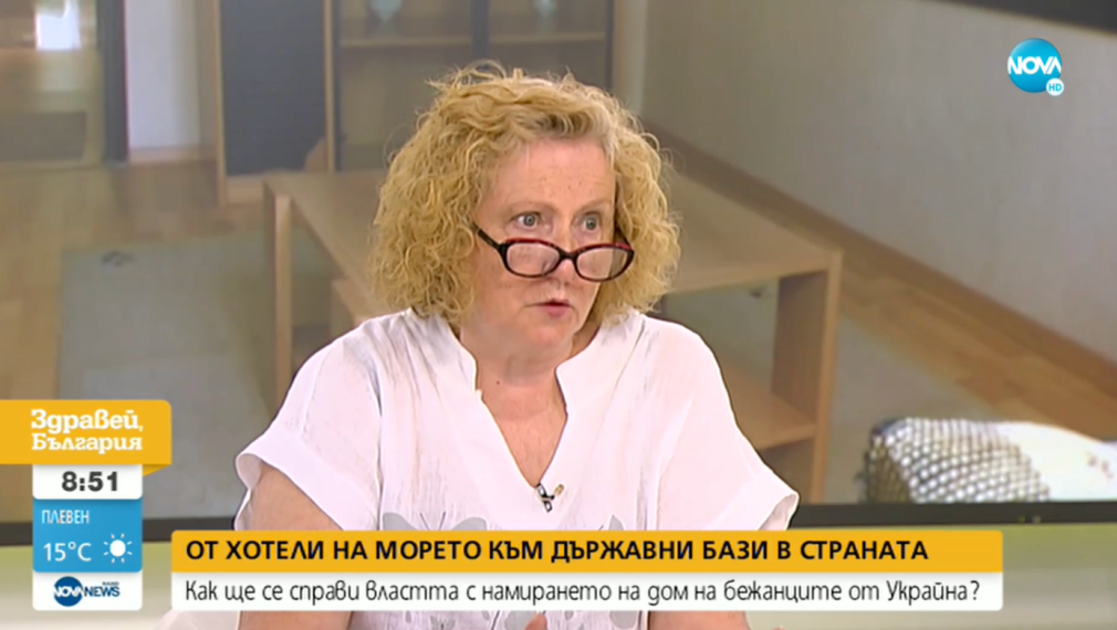 Олена Коцева: Някои бежанци биха се върнали в Украйна, вместо да отидат в Елхово или Сарафово