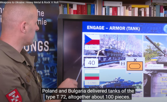 Австрийската армия: България предоставя на Украйна тежко въоръжение и артилерийски установки