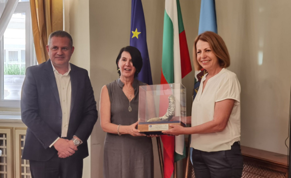 Кметът на София Йорданка Фандъкова получи наградата на Йерусалим