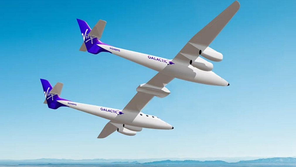 Virgin Galactic поръчва два нови самолета WhiteKnightTwo за изстрелване на SpaceShipTwo във въздуха