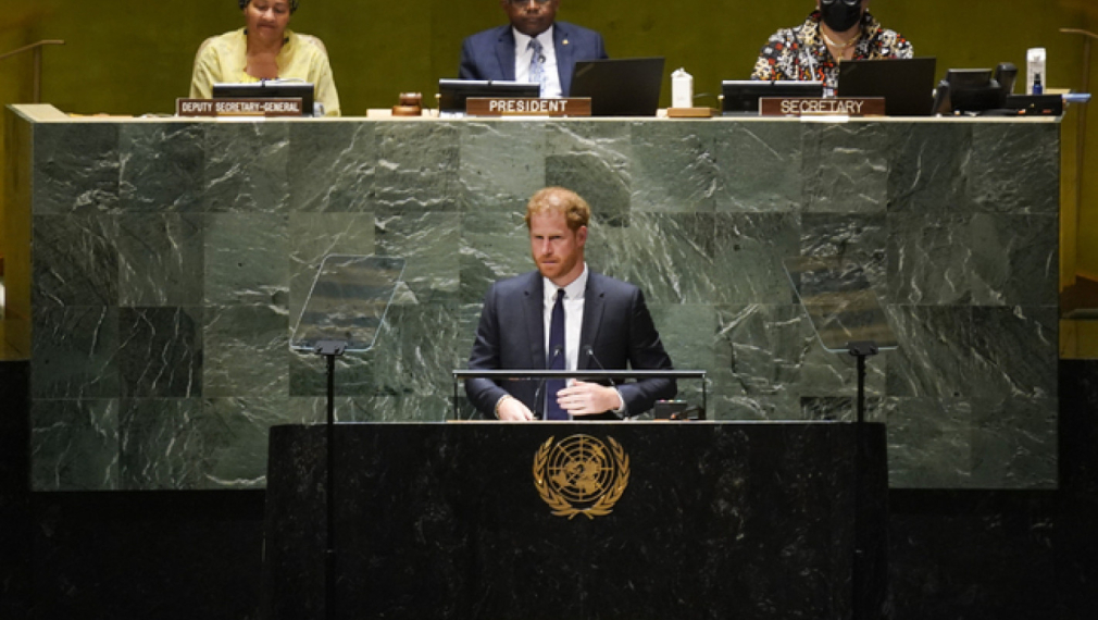 Принц Хари предупреди за глобално посегателство срещу демокрацията от трибуната на ООН