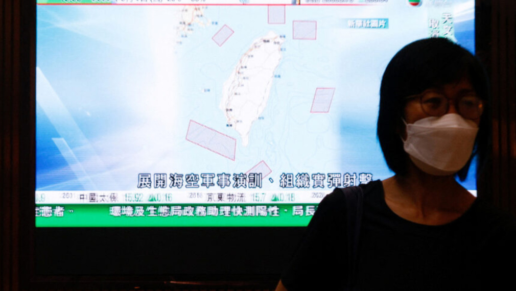 Китай изстреля 5 балистични ракети към Тайван, те паднаха в японски води