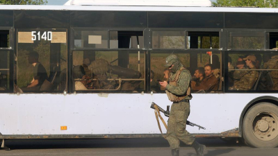 Пленени бойци от Азов Снимка ТАСС архивОбвиненията на САЩ срещу
