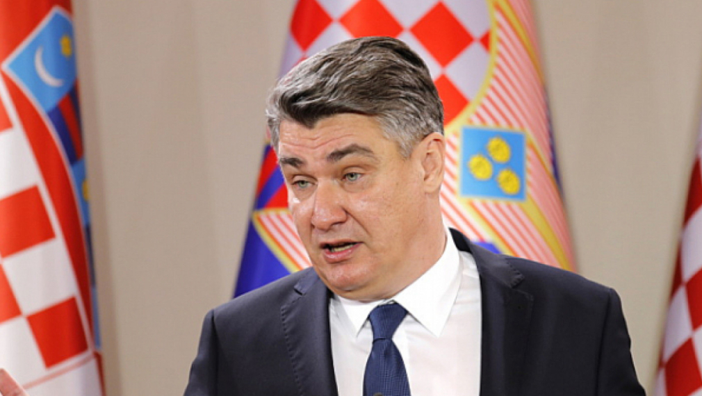 Президентът на Хърватия Зоран Миланович заяви, че глупавата политика на