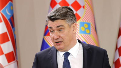 Президентът на Хърватия Зоран Миланович заяви че глупавата политика на