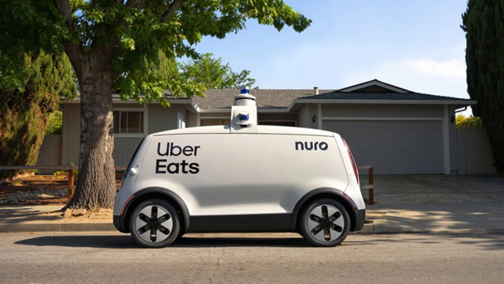 Uber Eats ще започне да доставя храна с роботизирани колички Nuro в Сан Франциско