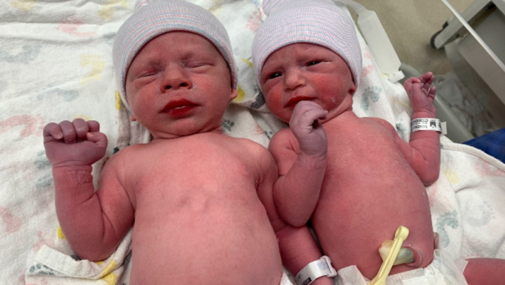 Близнаци се родиха от ембриони, замразени преди 30 години