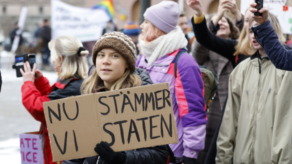 Грета Тунберг и 600 младежи съдят Швеция заради изменението на климата