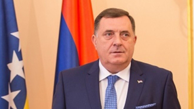 Президентът на босненската Република Сръбска Милорад Додик призова за обединение