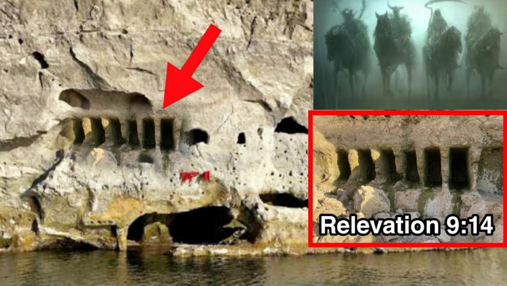 Река Ефрат пресъхва, разкри се мистериозен тунел